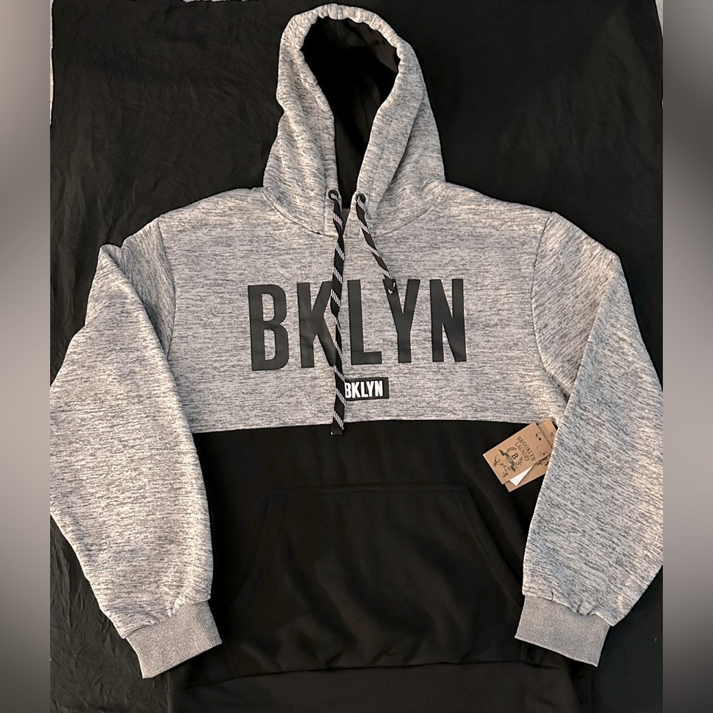 BROOKLYN LAUNDRY BROOKLYN HOODIE SIZE LARGE